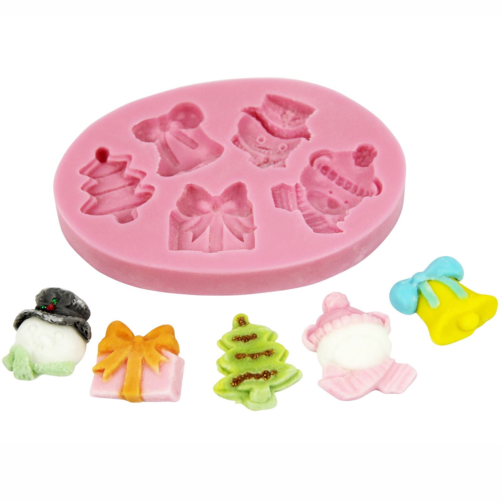 Cute Pink Silicone Moulds