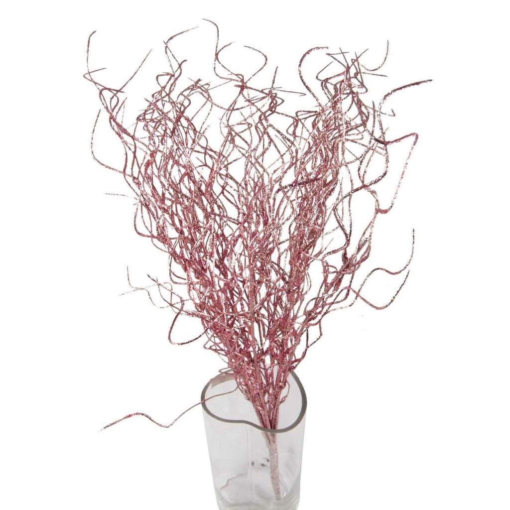 Heavy Glittered Ting Ting Foliage Bunch