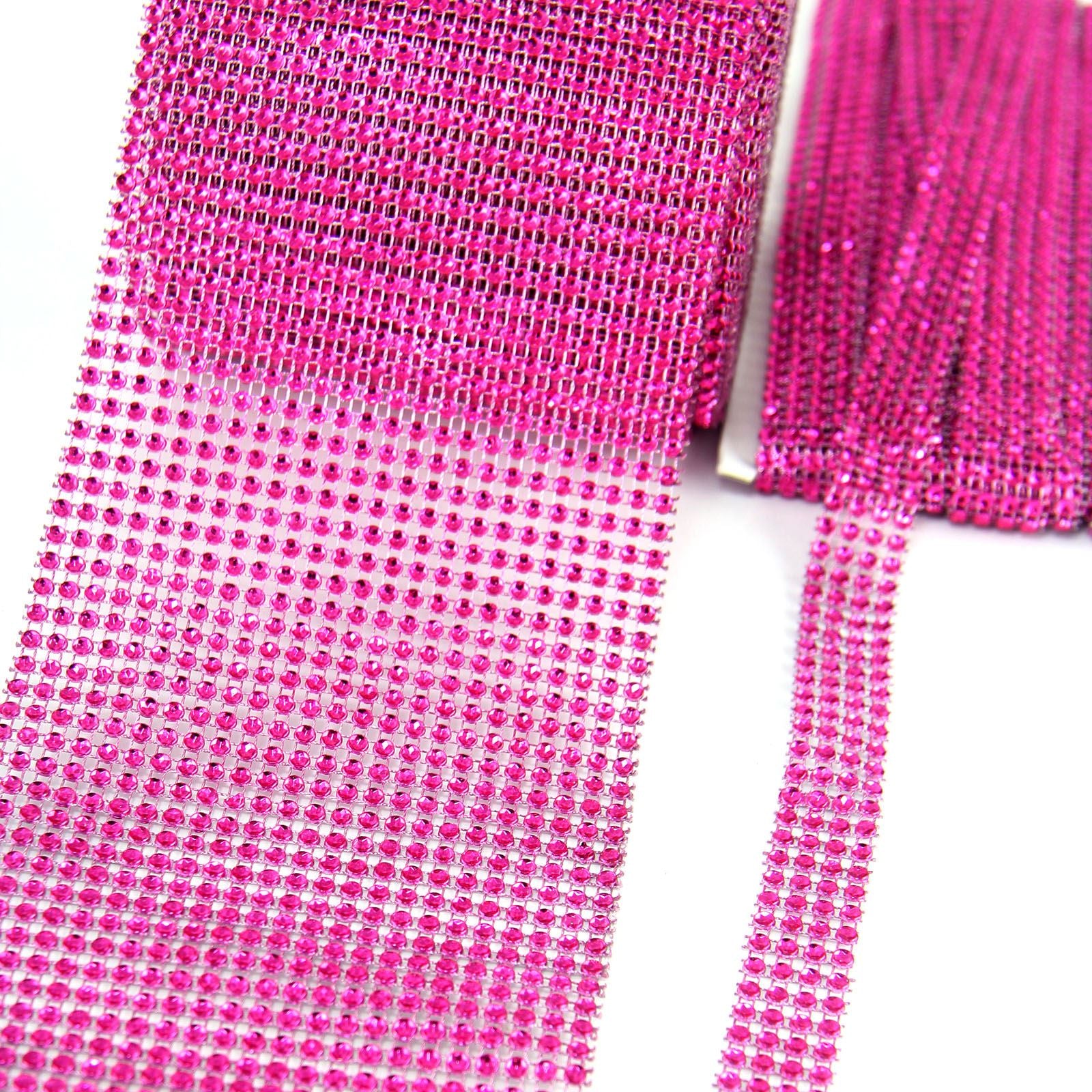Diamante Effect Ribbon - 4 Rows