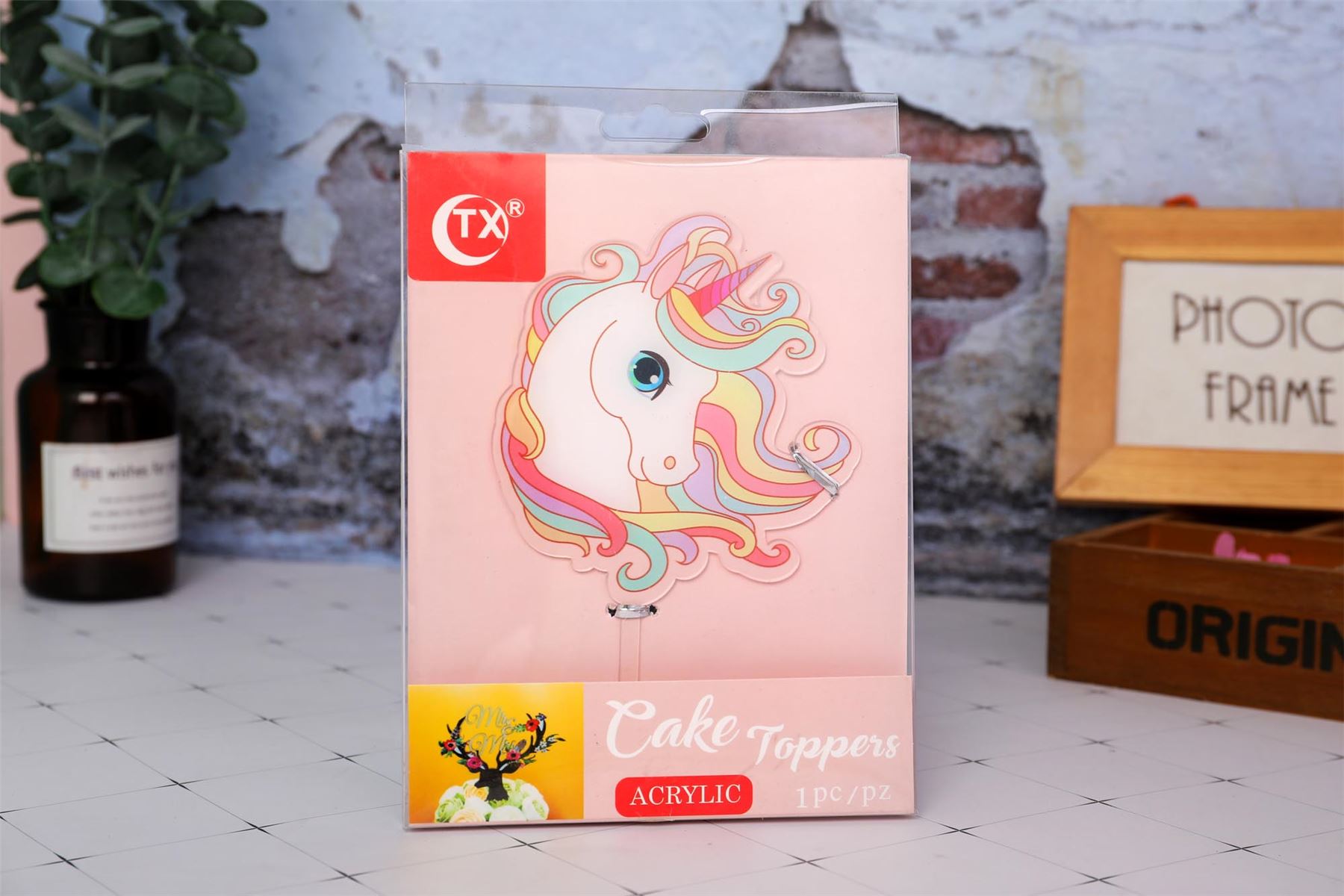 Premium Large Printed Cake Toppers