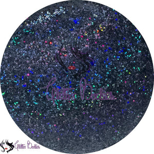 Glitterbodies Cosmetic Grade Fine Festival Glitter Pigments [Black]