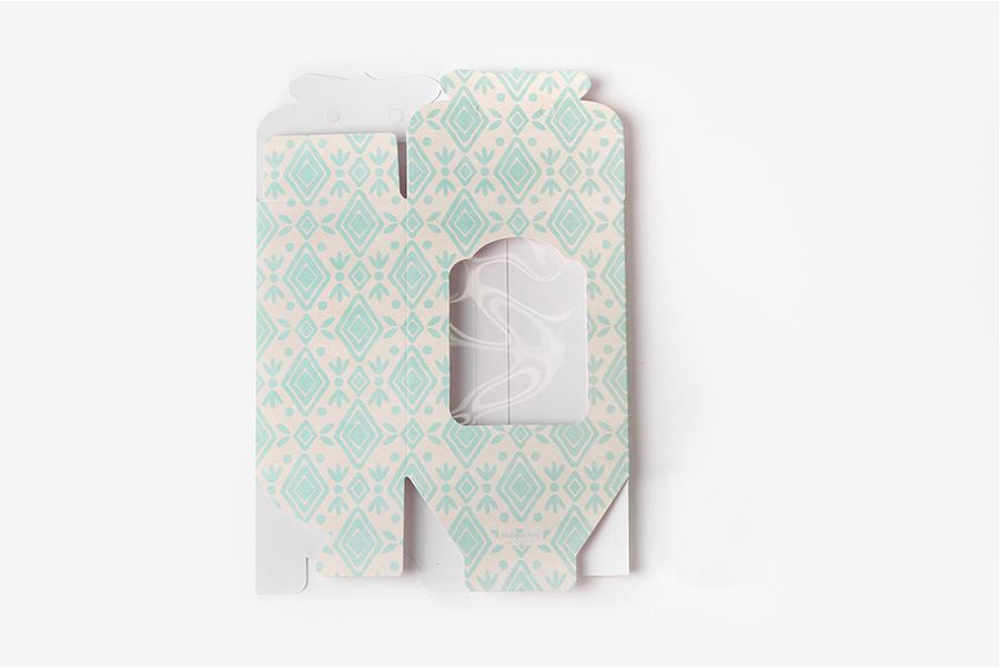 Tall Windowed Mini Gift Box with Bow Top