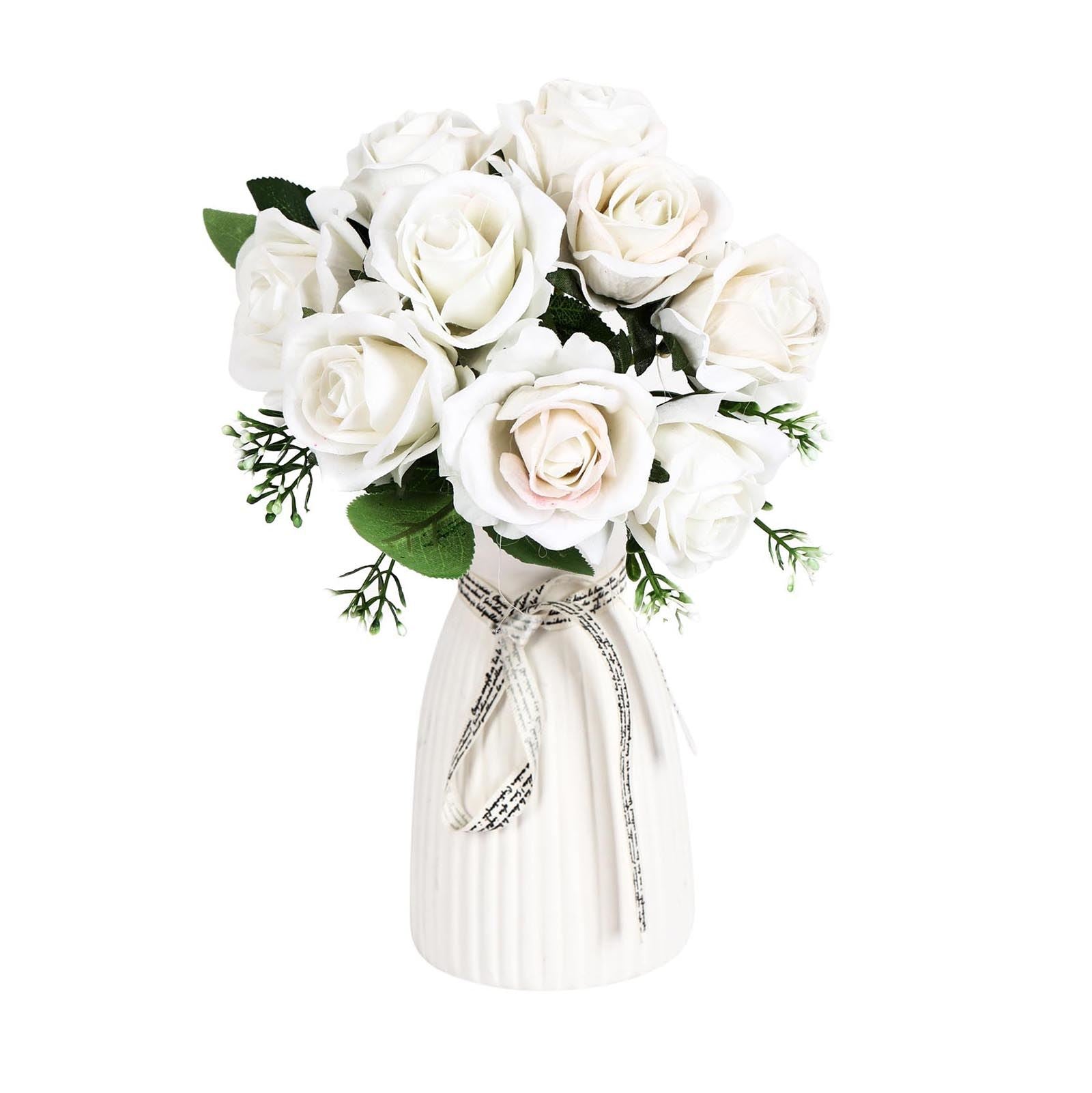 Hand Tied Bundle of 9 Roses