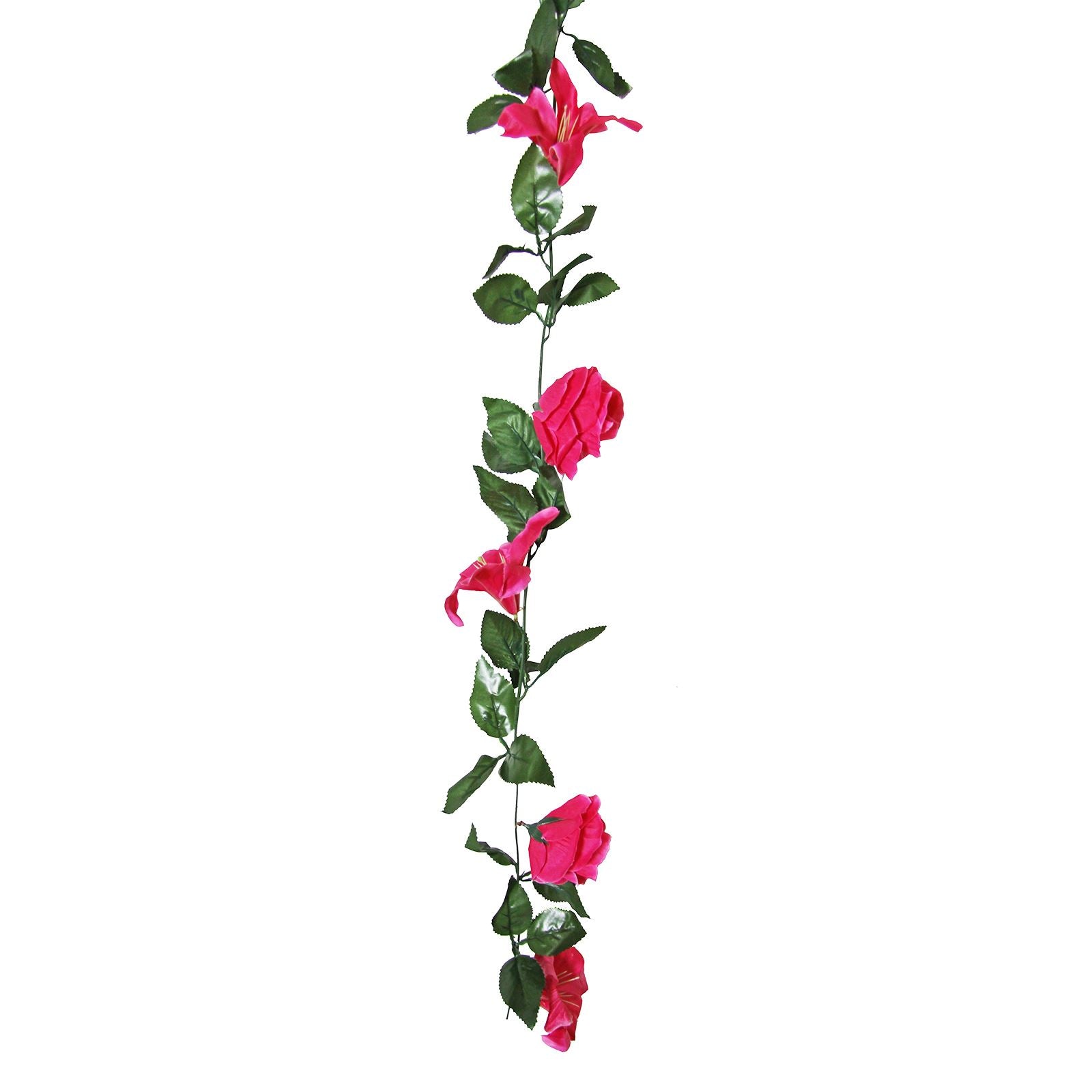Rose and Lily Flower Garland