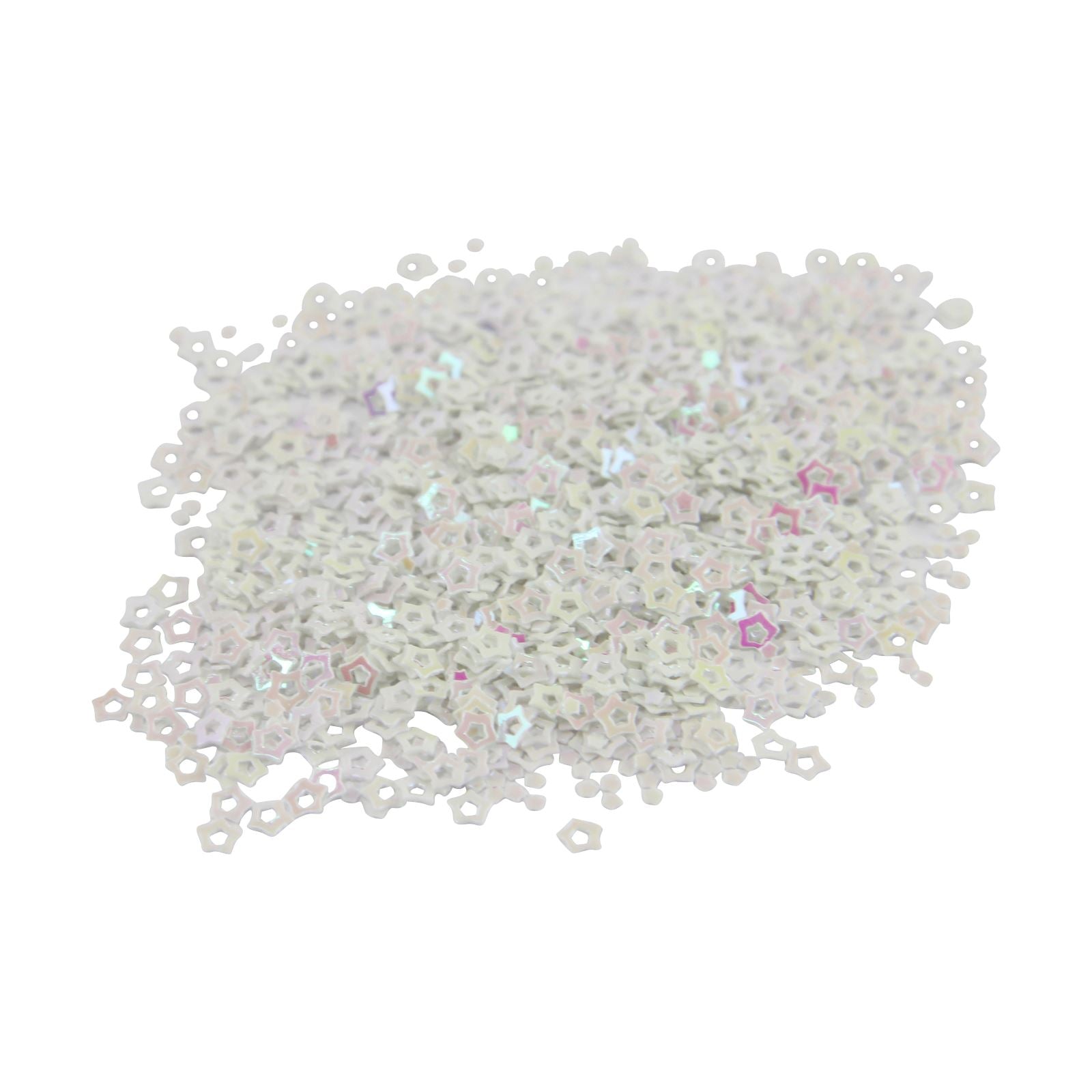 Bottles of Iridescent Star Shape Glitter