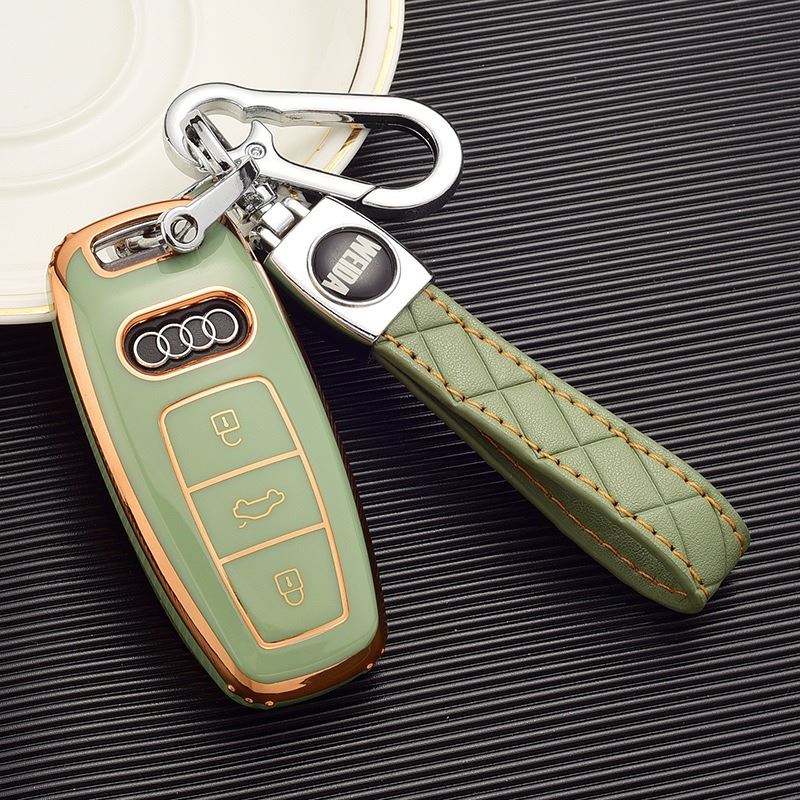 Luxury Modern Audi Key Cover A6 A7 A8 E-tron Q5 Q8 C8