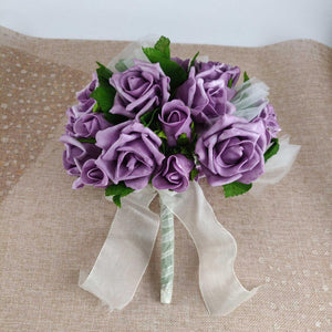 Shabby Chic Rose Voile Bouquet