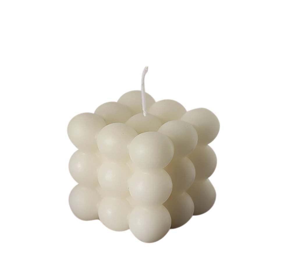 2x Scented Cube Bubble Candles