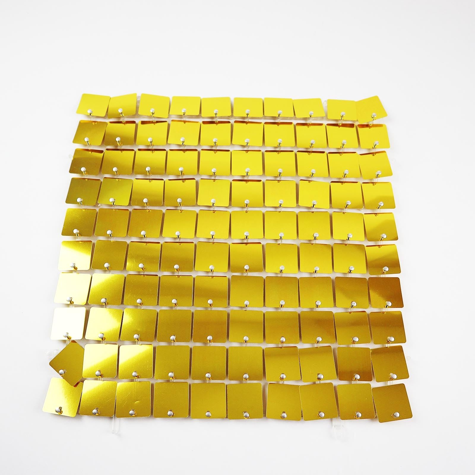 Transparent Backed Sequin Wall Panels
