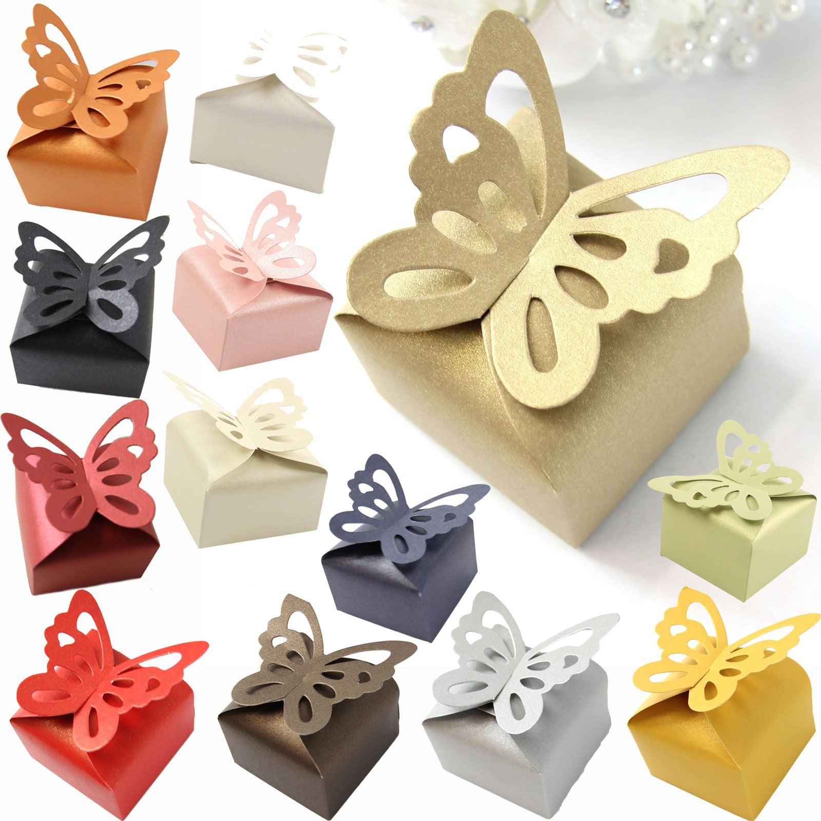 Butterfly Top Favour Boxes
