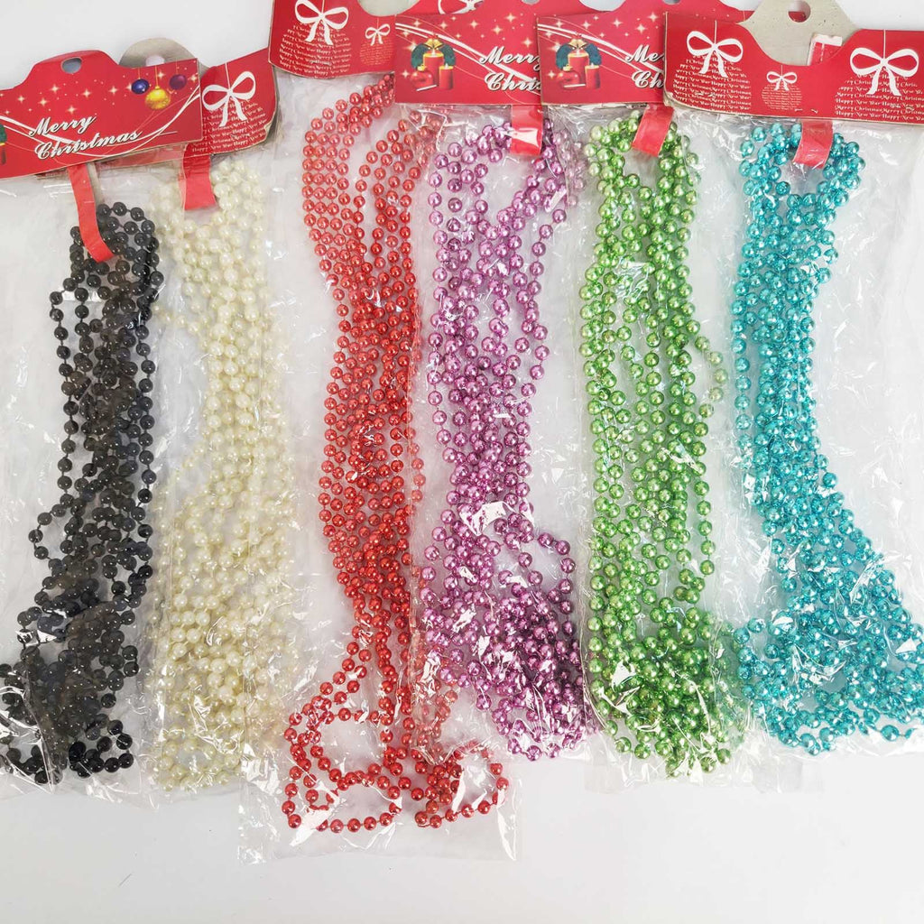 3 Yards Metallic Chunky Pearl Bead Garlands
