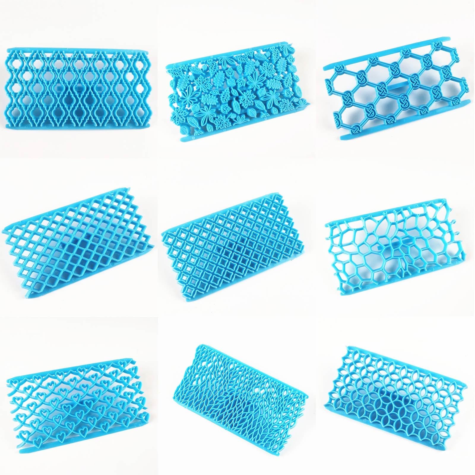 Cake Embossing Plastic Stencil Moulds