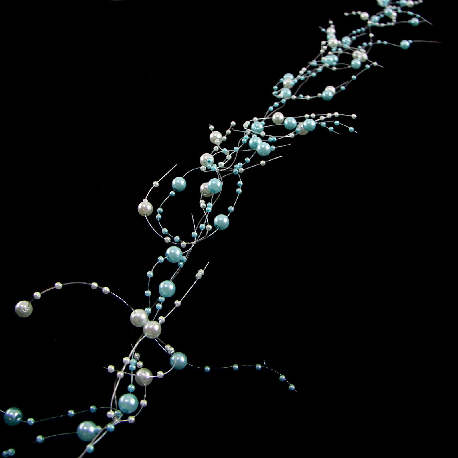 4 Foot Branching Varied Pearl Garland