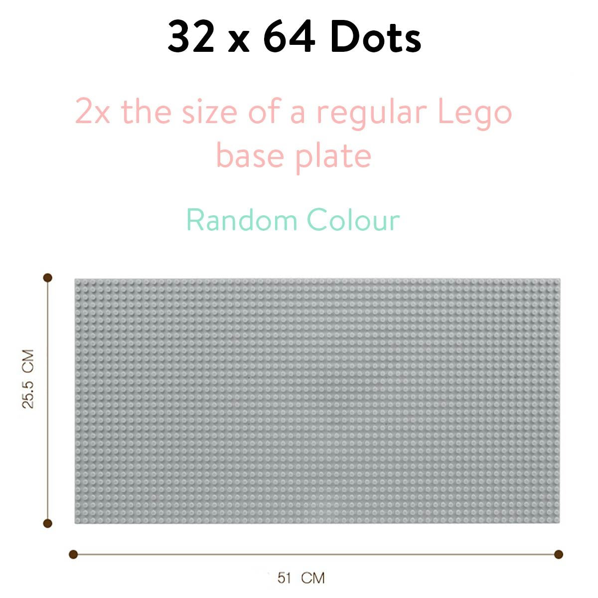 Lego cheap board size