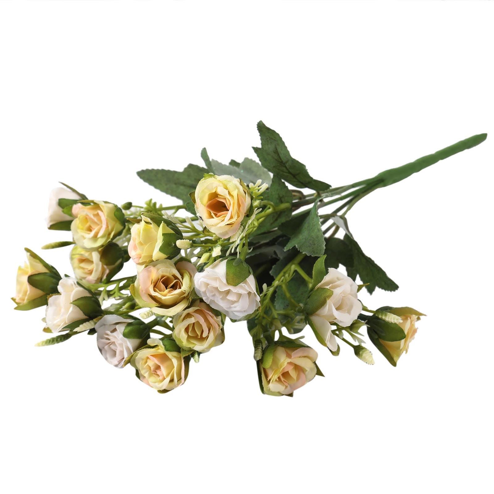 Bunch of 15 Small Rose Flowers