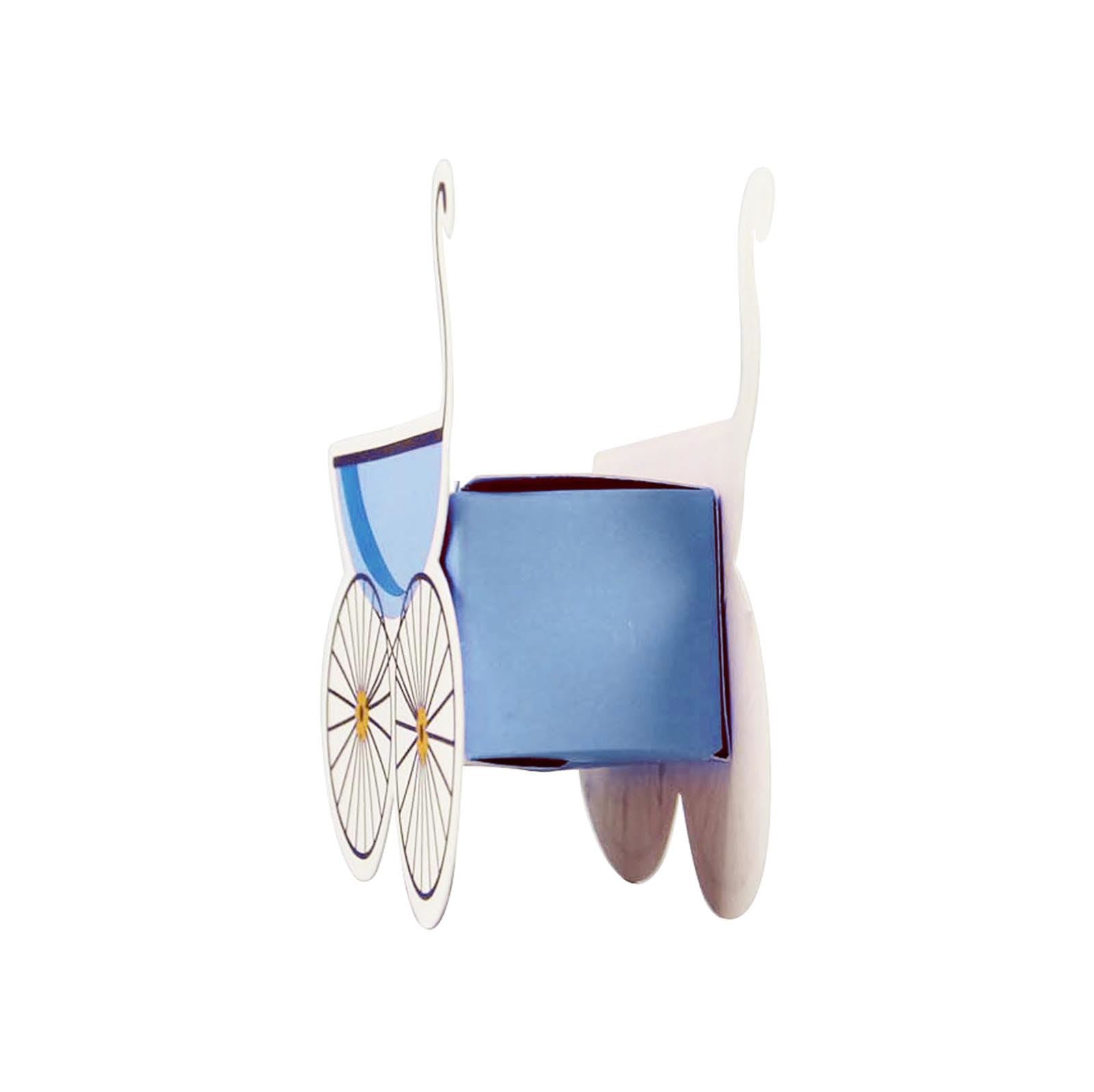 Pram Shape Baby Shower Favour Boxes