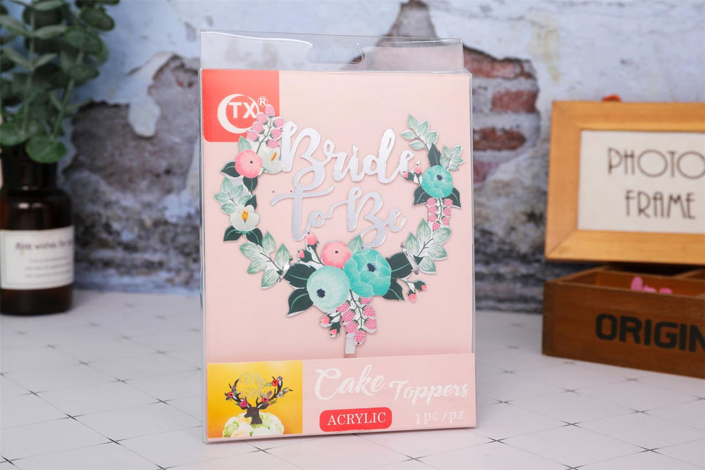 Premium Large Printed Cake Toppers