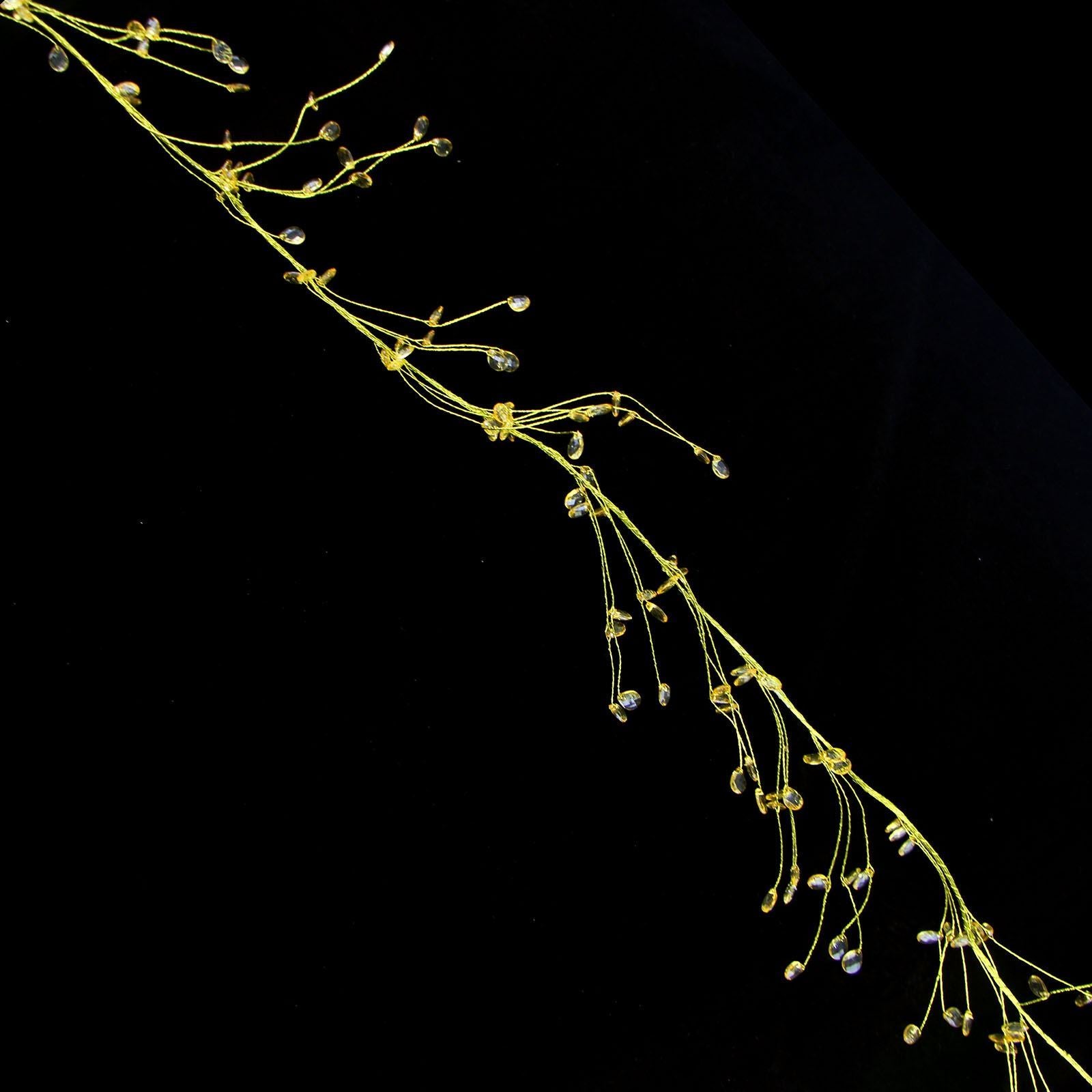 130cm Branching Coloured Crystal Garland