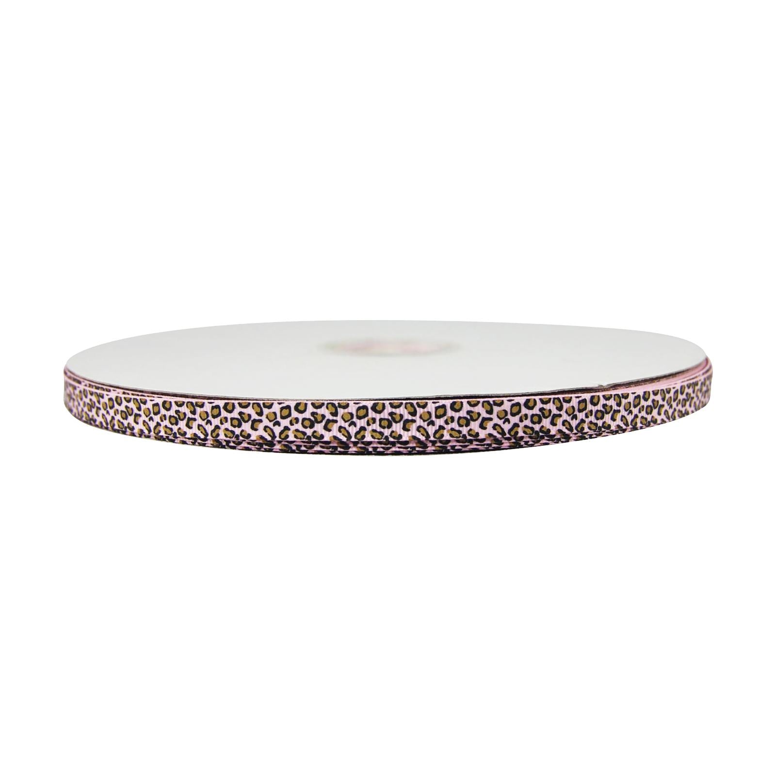 Premium Grosgrain Leopard Print Ribbon - 3 Metres