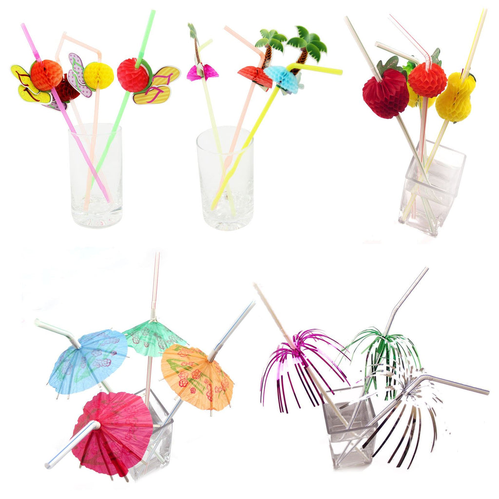 3D Exotic Drinking Straws