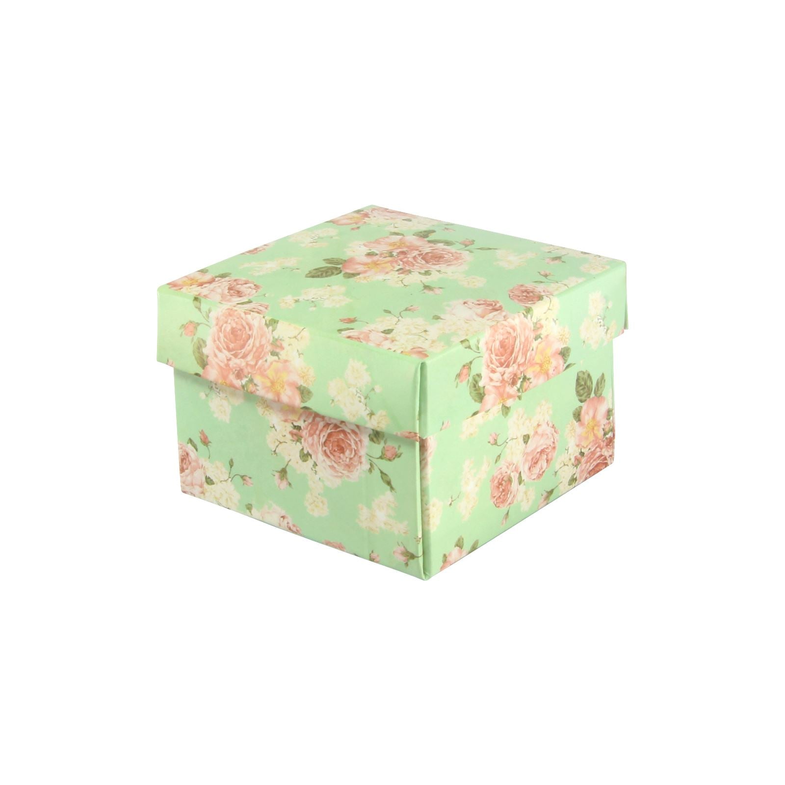 Vintage Flower Print Premium Double Sided Favour Boxes