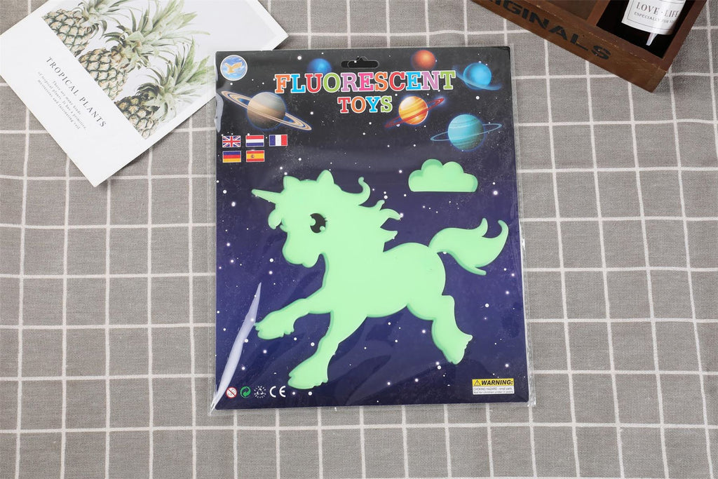 Large Glow In The Dark Reusable 3D Stickers