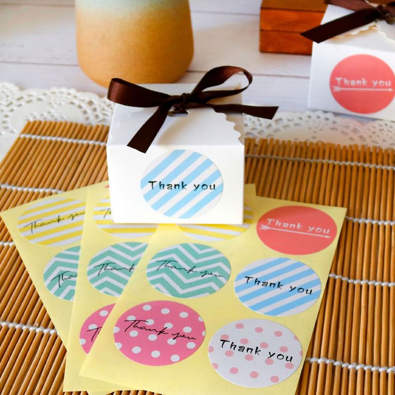 Sticker Sheets - Thank You Paper Gift Stickers