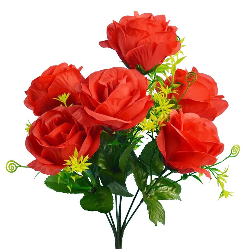2x Bouquets of 7 Head Roses