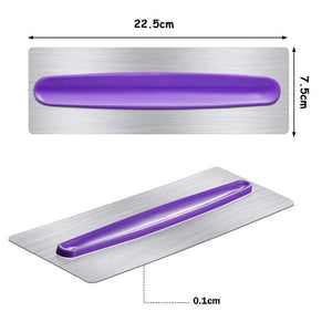 Stainless Steel Metal Cake Icing Smoother Scraper