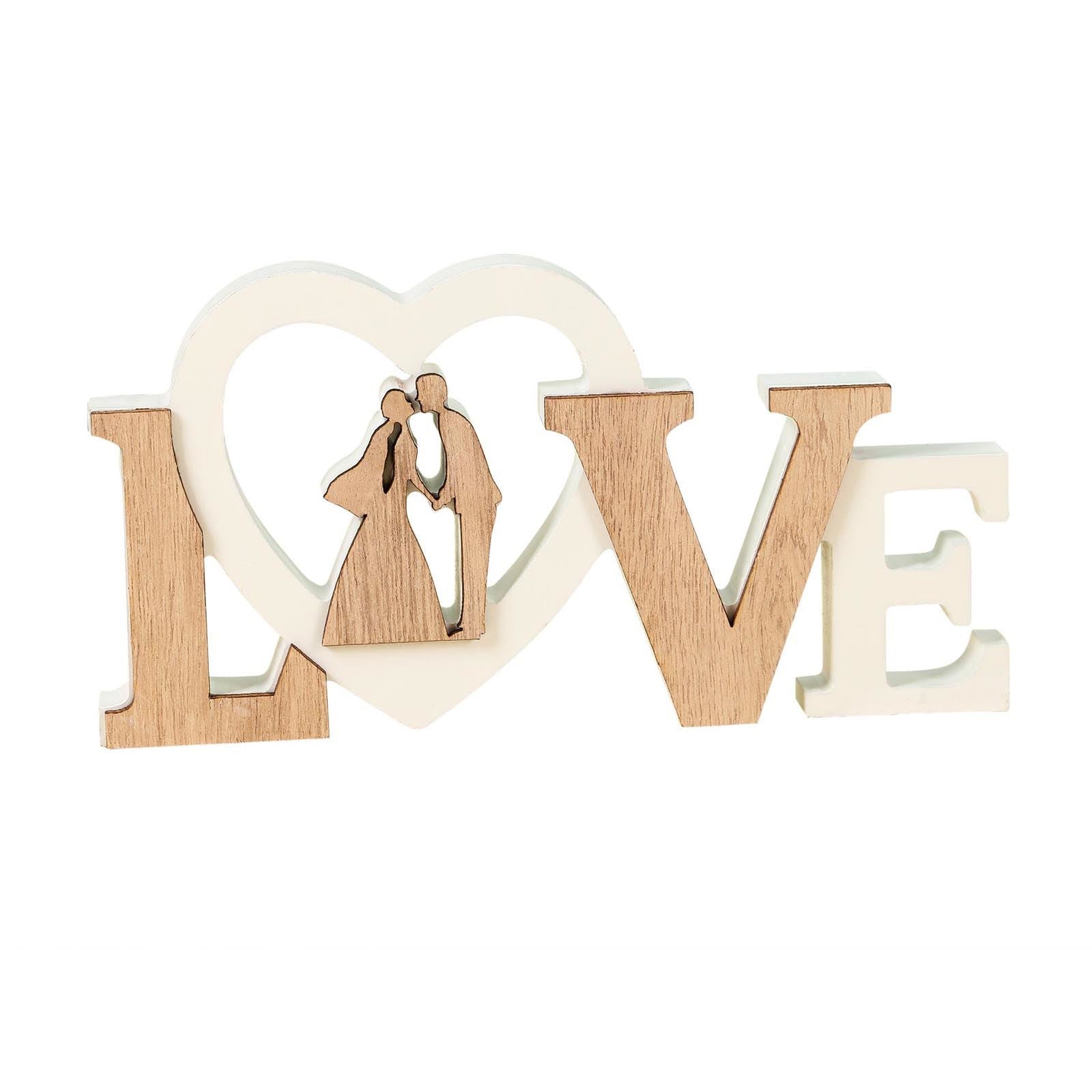 TwoToned Mr & Mrs Love Plaques