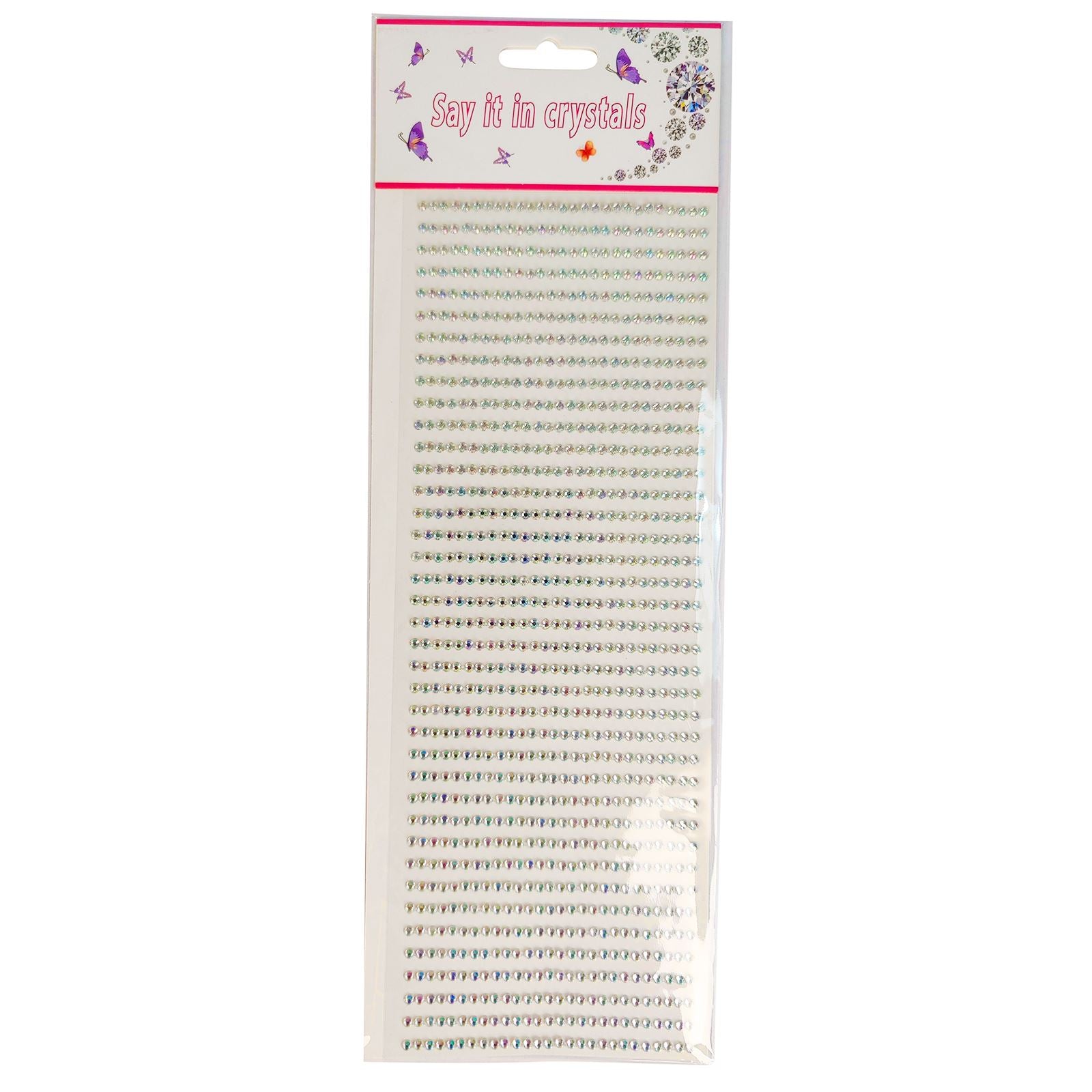 Up to 1350x Self Adhesive Rhinestones