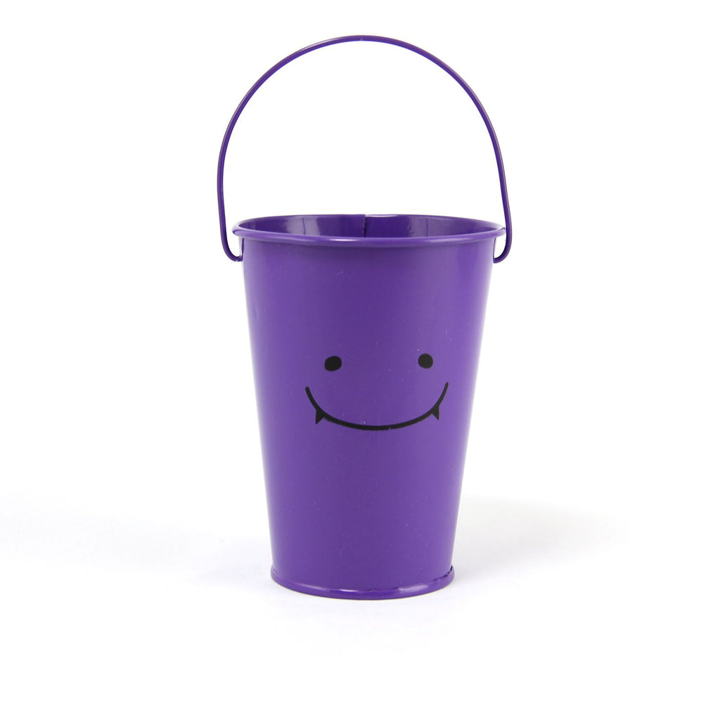 Tall Smiley Face 10x13x16.5cm Bucket with Long Handle