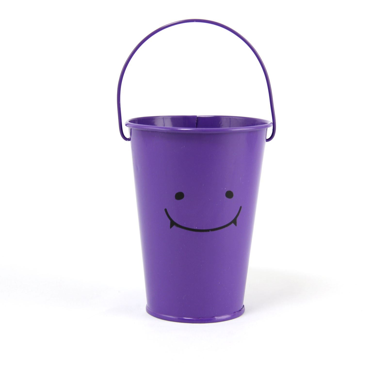 Tall Smiley Face 10x13x16.5cm Bucket with Long Handle