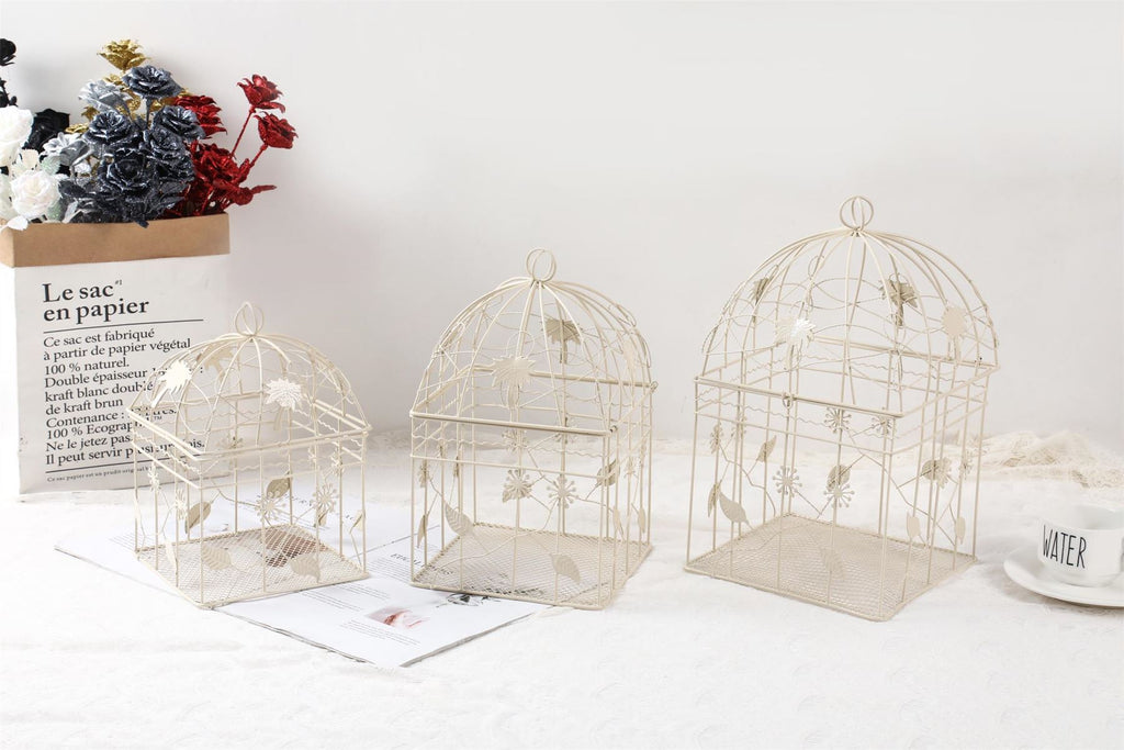 Square Premium Wedding Bird Cages