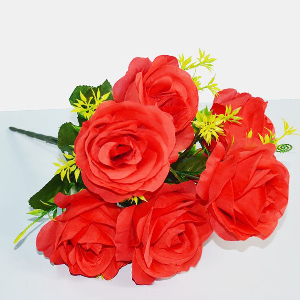 2x Bouquets of 7 Head Roses