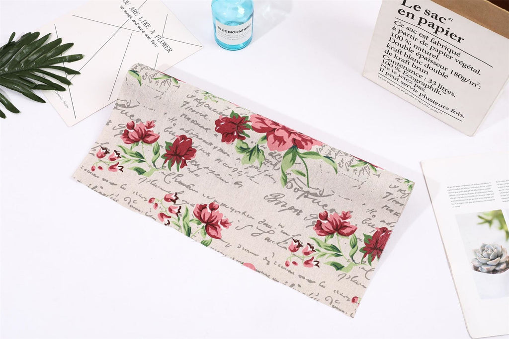 Vintage Theme Linen Fabric