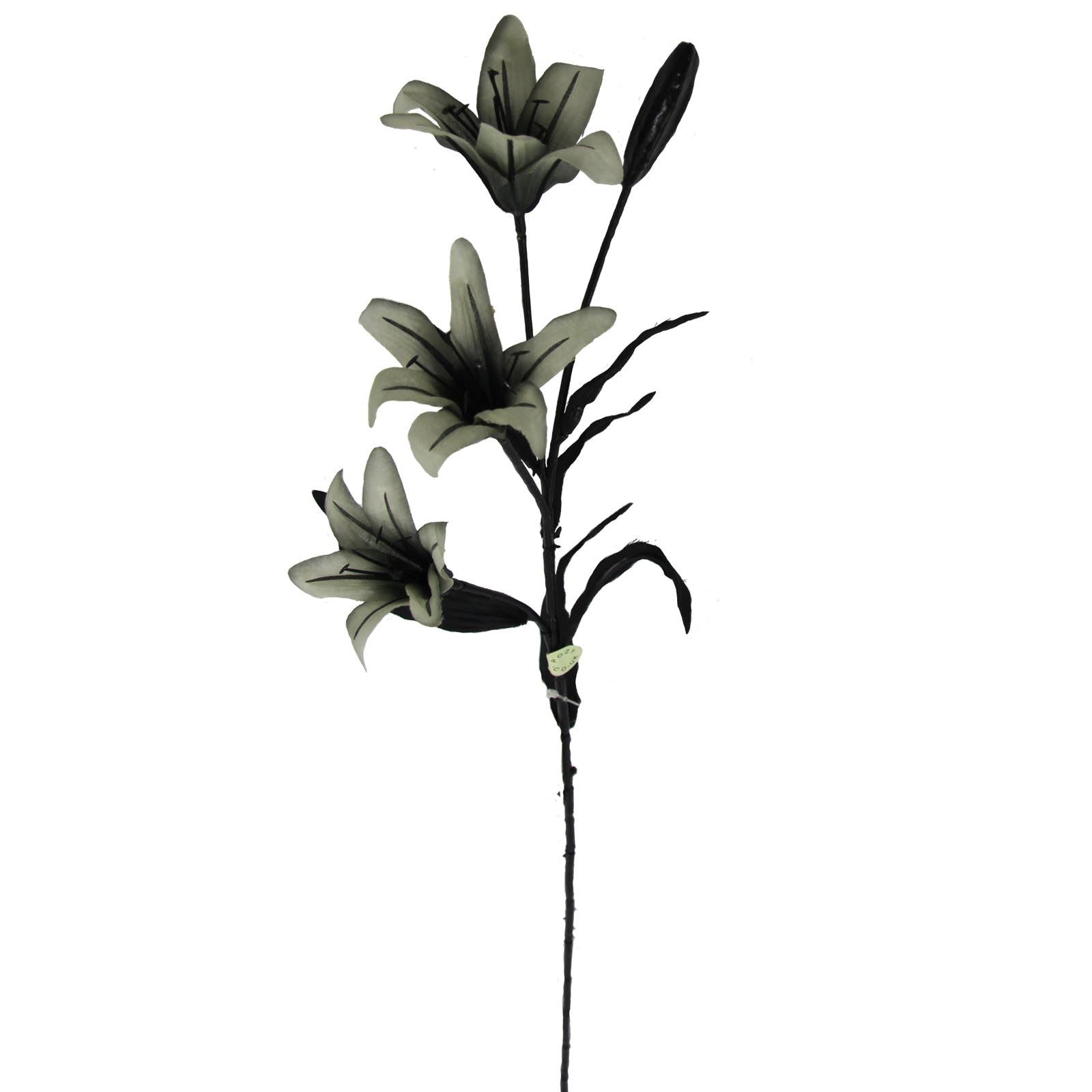 Grey Tiger Lily Spray