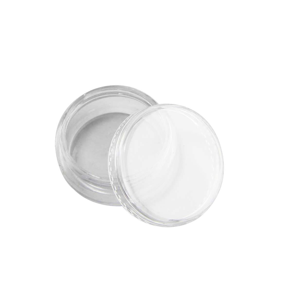 Clear Acrylic Cosmetic Screw Jars