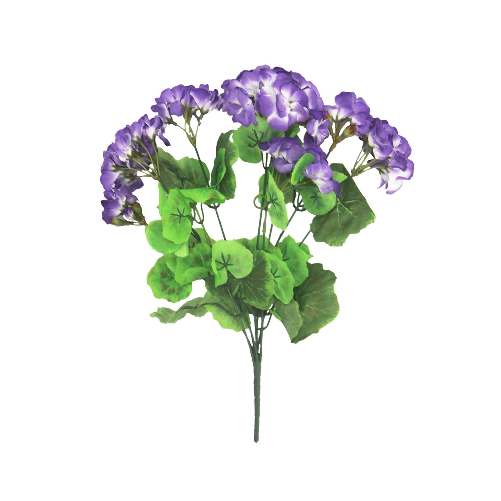 Artificial Geranium Bouquet