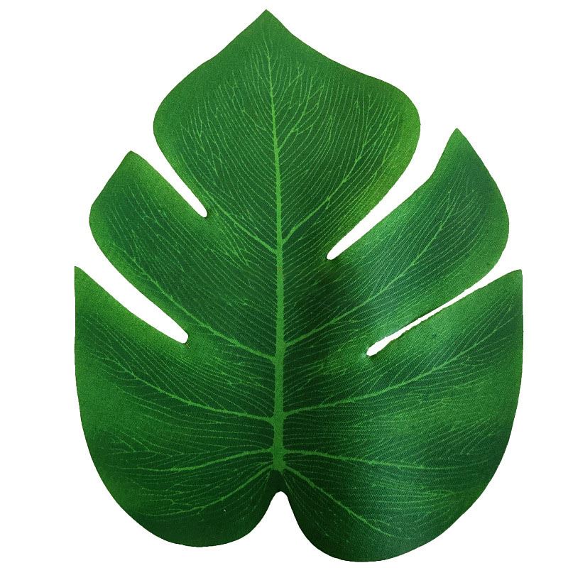 Mixed Size Artificial Monstera Leaves Stemless