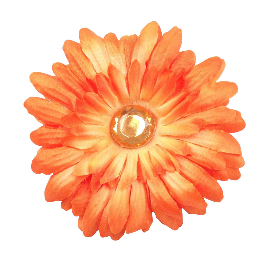3-in-1 Gerbera Hair Clip Pin Badge
