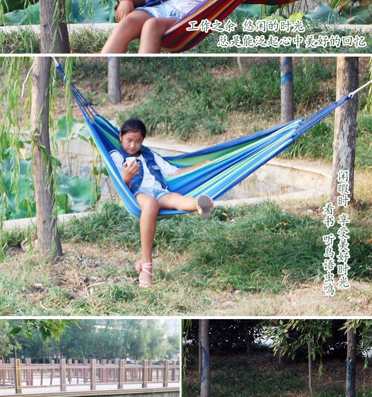 Luxury Large Outdoor Fabric Hammock