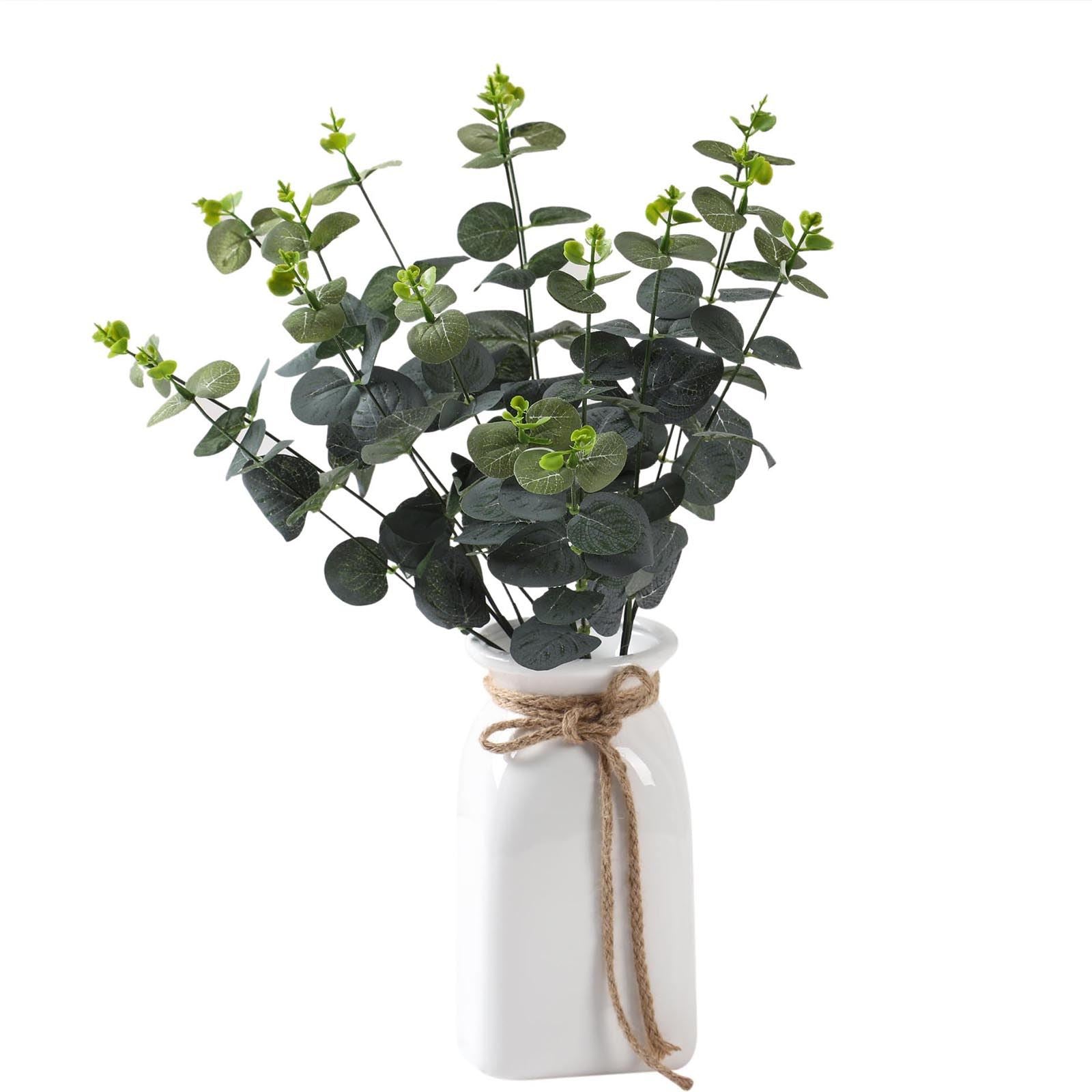 Large Bunch of Artificial Eucalyptus Stems