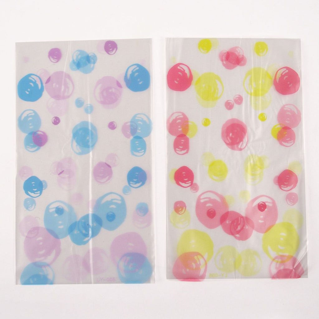 Bubble Printed Cookie Cellophane Bags