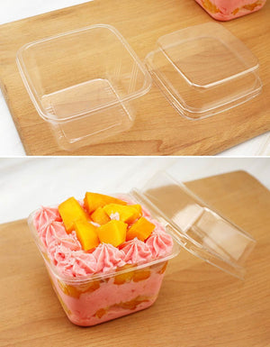Fruit Salad and Dessert Containers with Lids