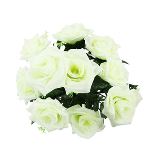 Large 10 Head Open Rose Bouquet