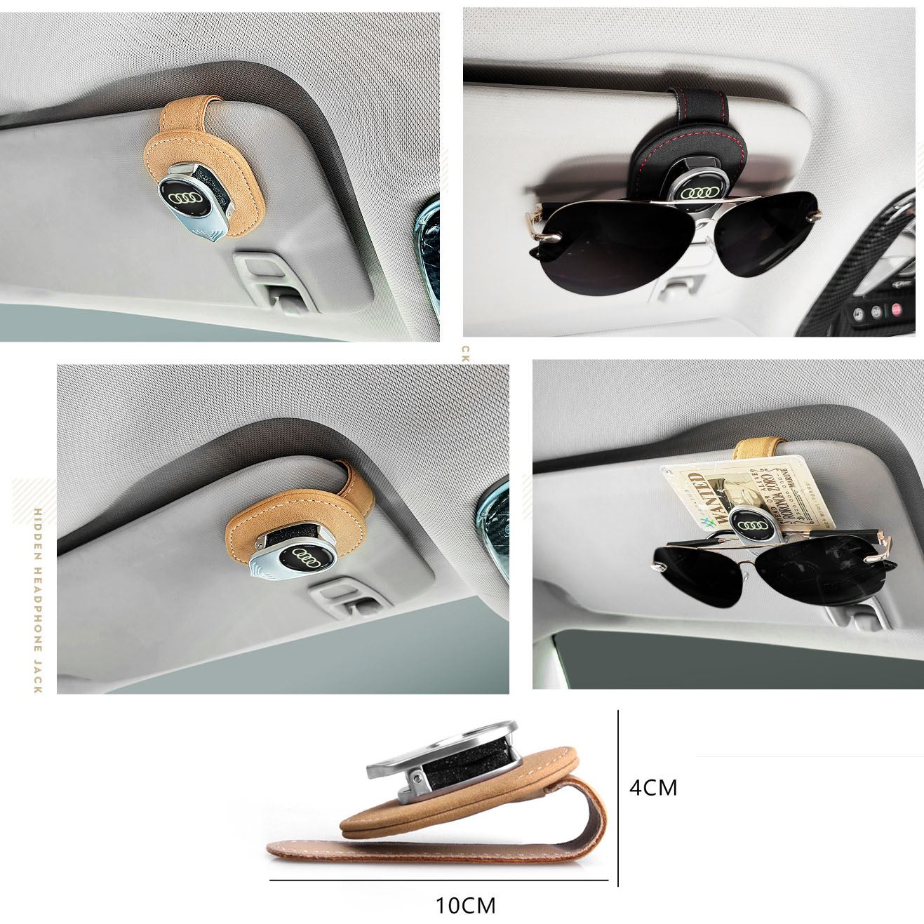 Audi Universal Car Sunglasses Holder