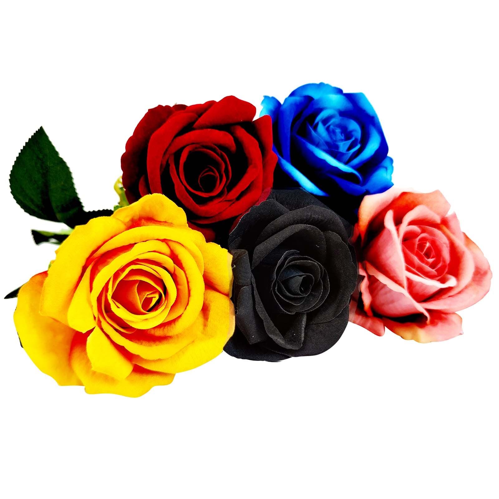 Luxury Soft Touch Roses - 6x