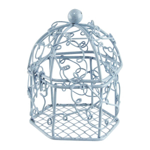 Mini Swirly Bird Cage Favours