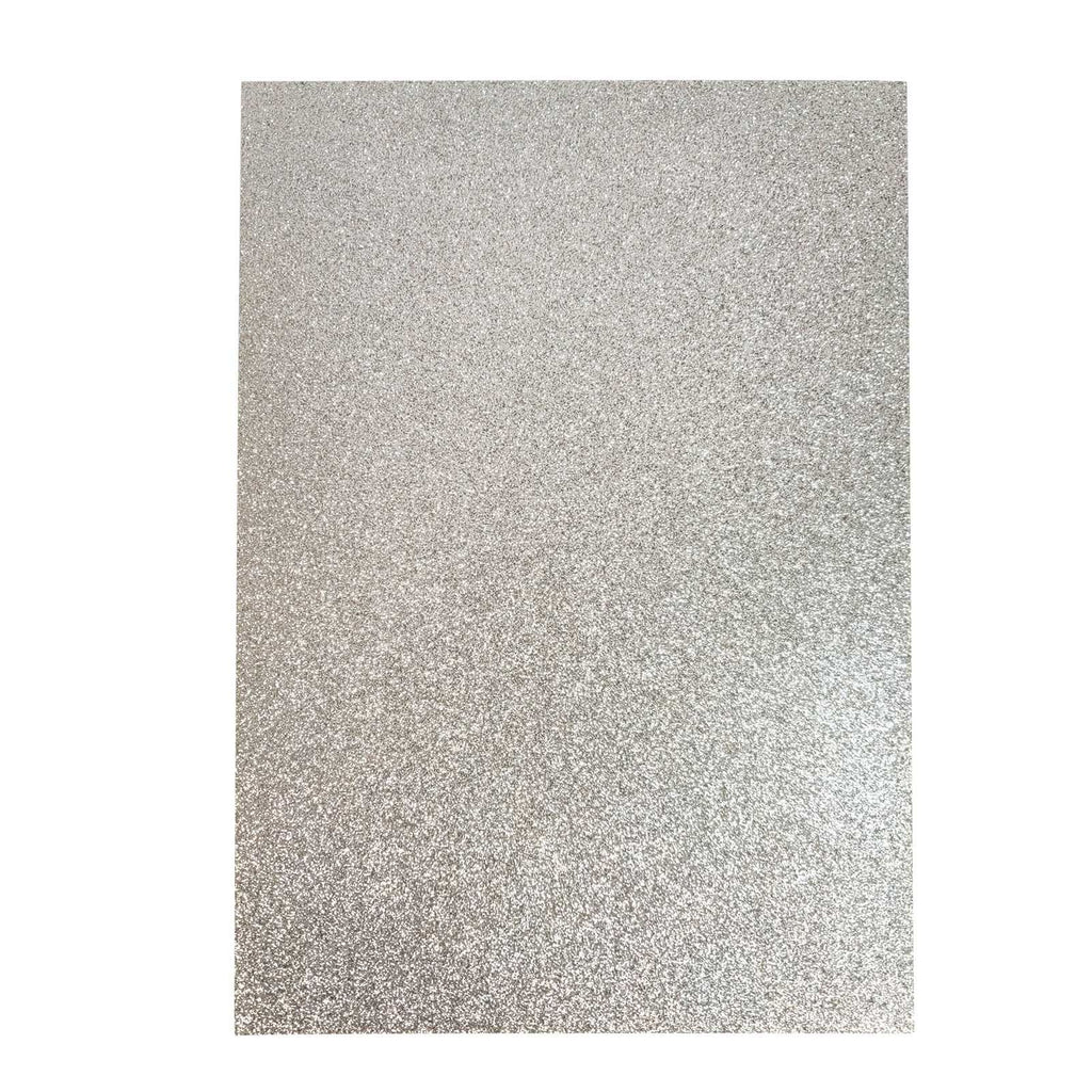 Pack of 10 350gsm Heavy Duty A4 Glitter Cards